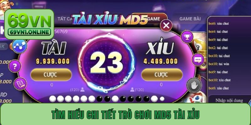 Tìm hiểu chi tiết trò chơi MD5 Tài Xỉu